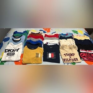 Tommy Hilfiger Kids' Graphic Navy Tee